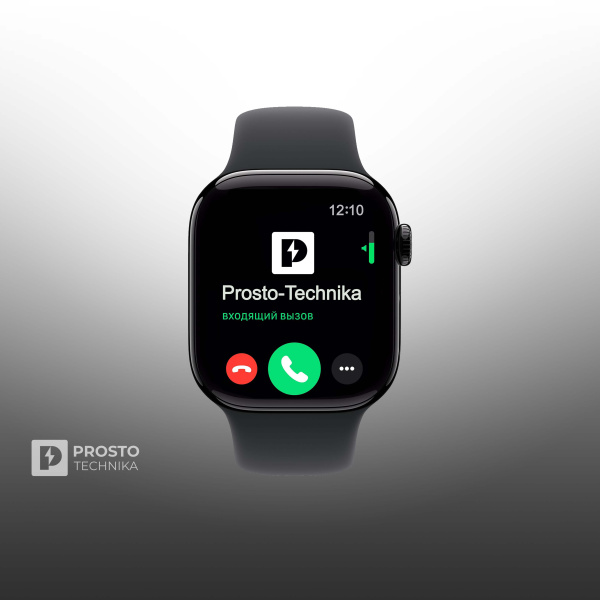 Apple Watch S11 46mm Jet Black Sport Band Black S/M